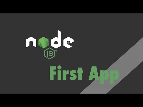 Node.js - Tutorial - First Application