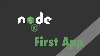 Node.js - Tutorial - First Application