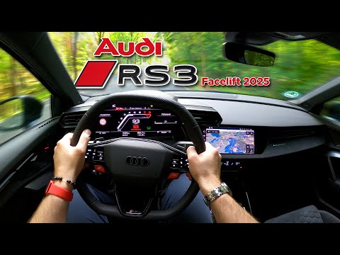 POV: Audi RS 3 Sedan 2025 – 5 cylinders? Better than any V8. | Launch Control | 4K 60FPS