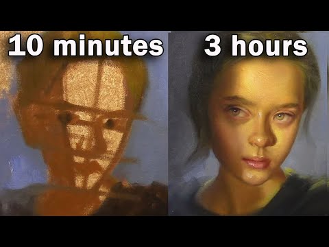 How to Paint a Realistic Portrait with Oils – Step-by-Step Portrait Painting Tutorial
