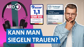 Wie seriös sind Siegel von Prüfengel oder Warentest online? Wir klären