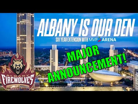 Albany Firewolves Announce 6 Year Stadium Extension! (Press Conference)