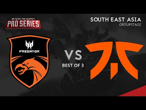 TNC Predator vs Fnatic Game 3 (BO3) | BTS Pro Series: SEA