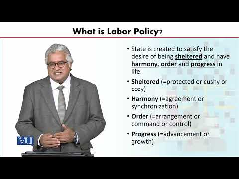 MGT723 Topic007 | Labor Policy