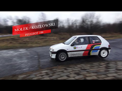 Zimowy Sprint Tychy 2023 - Mołek / Kozłowski - Peugeot 106