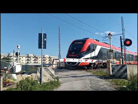 PASSAGGIO A LIVELLO FS64 DI VALENZANO (SENZA GIRANTI) | ΛNDREΛUS TRENI E P.L. FSE