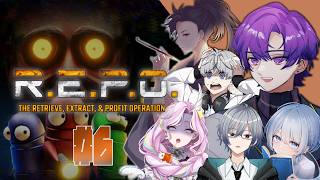 🐙＜コラボ6　飲酒に↓ネタ、カオスな『R.E.P.O.』【 #vtuber 】