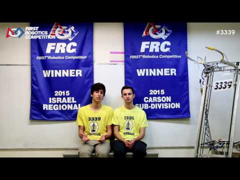 FIRST Robotics Competition Postcards 2016  BumbleB #3339