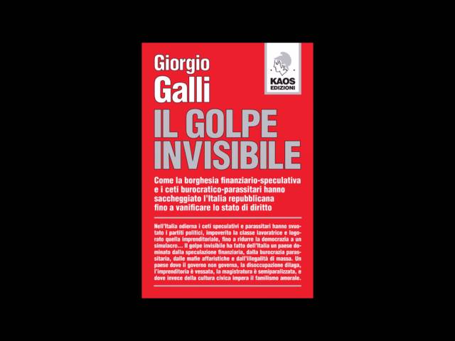 Vídeo relacionado con Il golpe invisibile