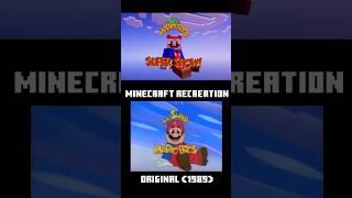 Download lagu Super Mario Bros Super Show - Intro MINECRAFT COMPARISON mp3