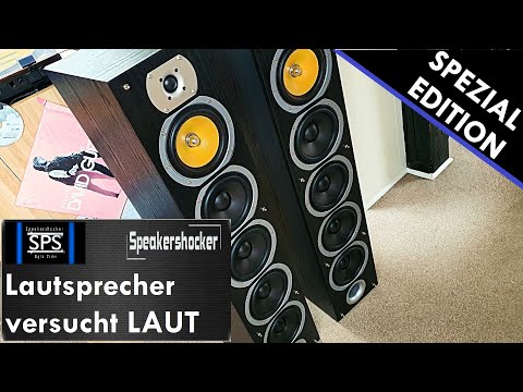 Günstige 1200 Watt Lautsprecher Ultra Fake Bass mit Noise Cancelling und vergleichs Soundcheck.