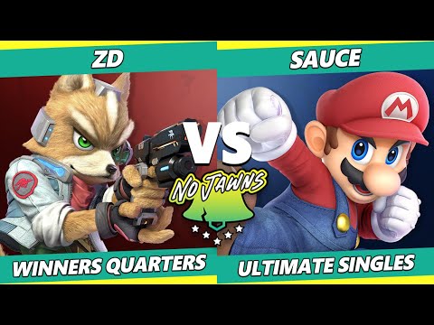 No Jawns 2 - ZD (Fox) Vs. SAUCE (Mario) SSBU Ultimate Tournament