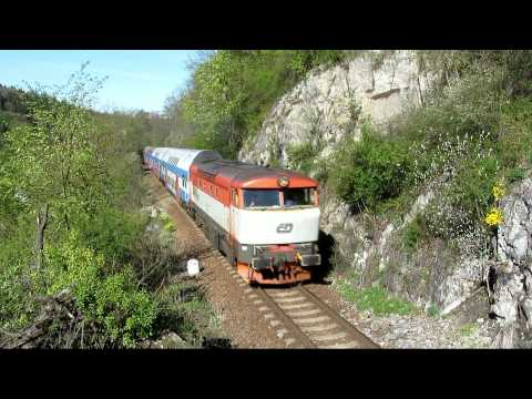 ČD 749.006-3 Petrov u Prahy - Luka pod Medníkem 28.4.2012