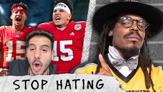 Cam Newton DESTROYS Take on Mahomes Copycat Criticism