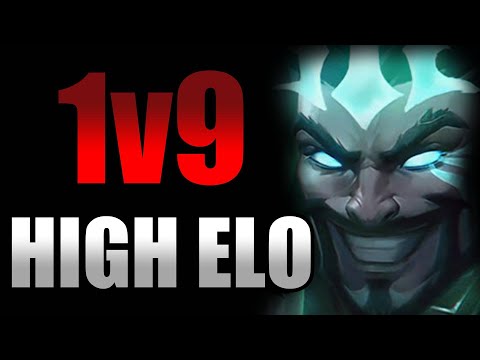 DRAVEN 1v9 IN HIGH ELO - 1 SHOT DRAVEN