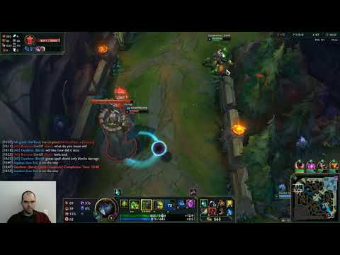Urgot vs Karma, top lane, with commentary