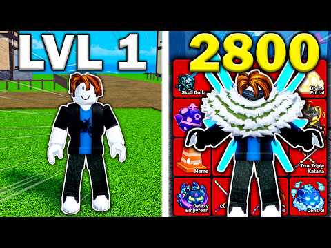 Noob To Max COLLECTING EVERYTHING In Blox Fruits