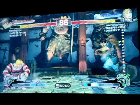 SSF4 AE: Monney514 (Guy) vs nachokaphwan (cody) Ranked Match