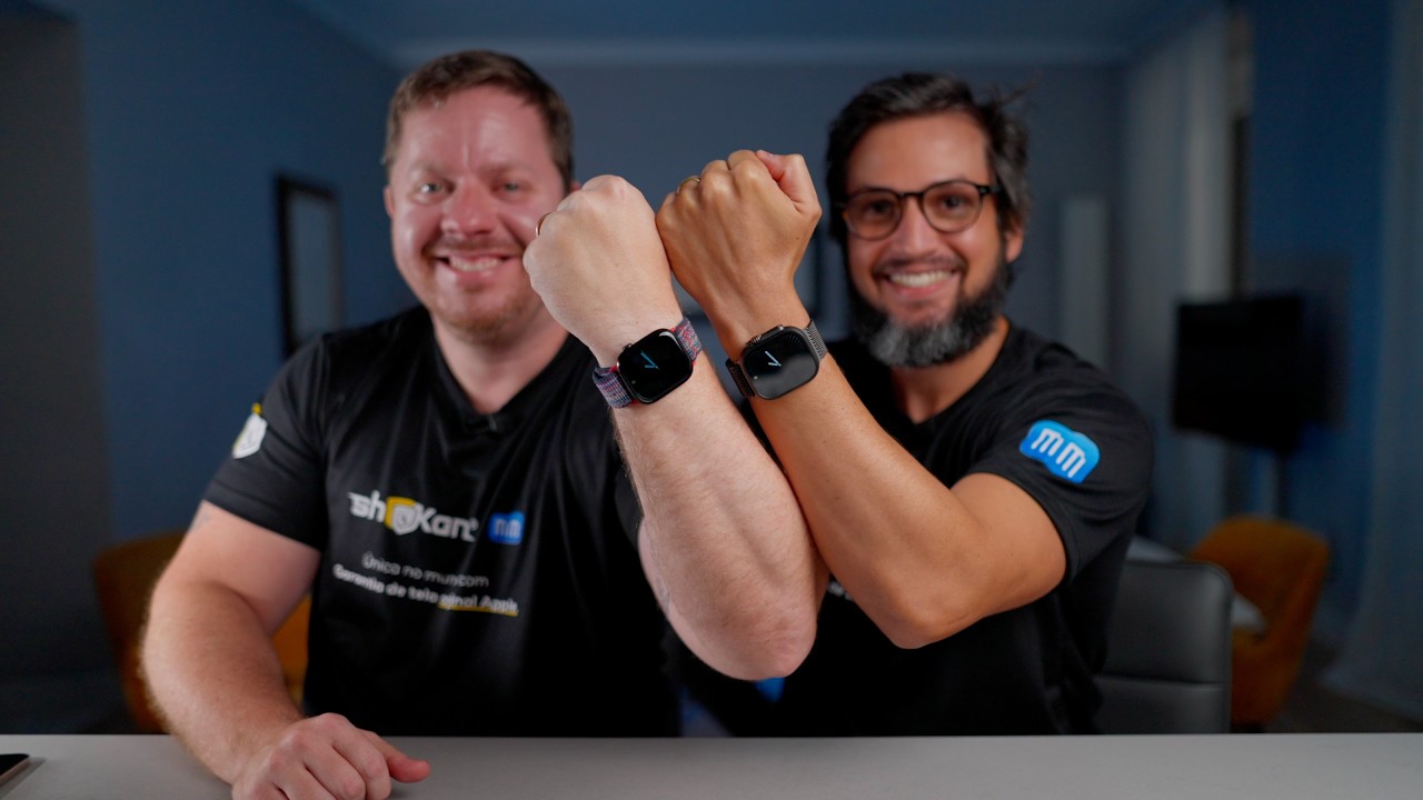 Unboxing e hands-on do Apple Watch Series 10 e do Ultra 2 (nova cor preta)