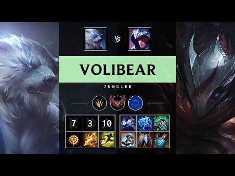 Volibear Jungle vs Talon - EUW Grandmaster Patch 25.12