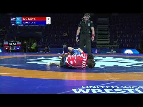 Round 5 Men's GP No-Gi - 66 kg: I. BOCHKAEV (RUS) v. S. KUMRATOV (RUS)
