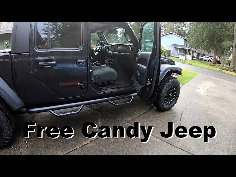 N-Fab Jeep Gladiator Step Install.