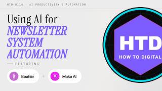 This AI Newsletter System Runs Without You (Beehiiv + Make)