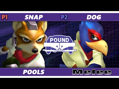 Pound 2021 - Snap (Fox) Vs. dog (Falco) SSBM Melee Tournament