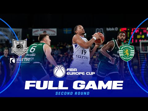Second Round | Surne Bilbao Basket v Sporting CP | Full Basketball Game | FIBA Europe Cup 2025-26