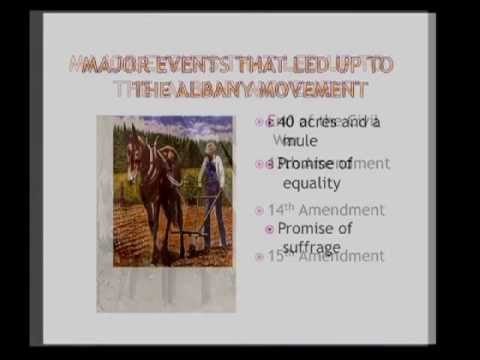 Dr  Jonathan King Albany Movement Pt 1