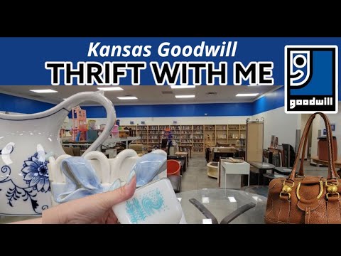 $1000 Thrift Store Score! Goodwill Thrift With Me! MCM Dolce & Gabbana Pyrex + More