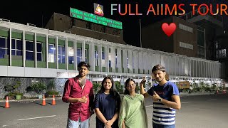Aiims delhi campus tour in just 15 minute 😍 | 2022 edition |