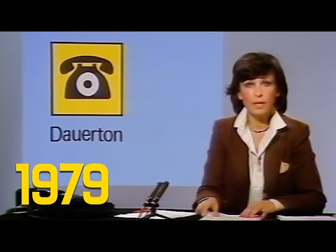ZDF heute 19:00 Uhr mit Ulrike v. Möllendorff und Dr. Hans Haarländer (26.09.1979)