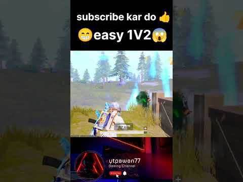 😎 Easy 1v2 clutch! They never saw it comingO 🔥#BGMI #Shorts #Gaming #Funny Shorts#1v2 Clutch"