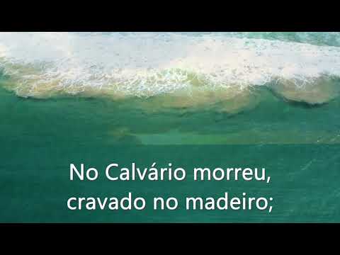 CCB Hino 416 no Brás - No Calvário... (Cantado e Legendado) Hinário 5