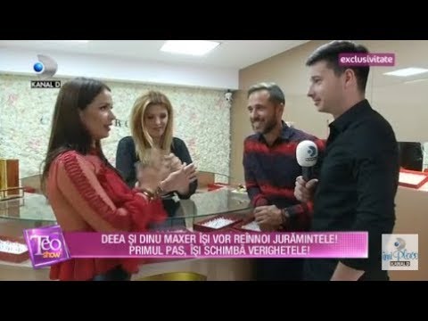 Teo Show (08.10.2018) - Deea si Dinu Maxer isi vor reinnoi juramintele! Partea 1