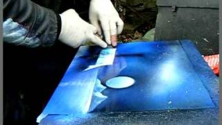 On an Lunar Path - Fantastic image of music (drawing Joseph Nikitin, music Oleg Sirenko)