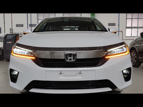 2020 Honda City White Orchid Pearl and Golden Brown - Walkaround Video | AutoTrend !!