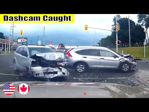 Ultimate North American Cars Driving Fails Compilation - 25 [Dash Cam Caught Video]
