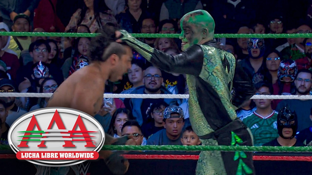 Mr. Iguana & Lola Vice vs. Joaquin Wilde & La Hiedra | Title Match: Lucha Libre AAA highlights