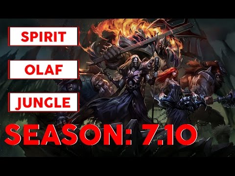 Afreeca Freecs Spirit Play Olaf Jungle Challenger Korean Pro Replay