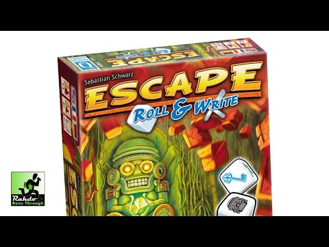 Rahdo Rounds Up►►► Escape: Roll & Write