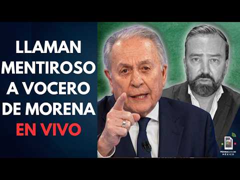 EN VIVO Pepe Cárdenas llama MENTIROSO Y TRAMPOSO a vocero de Morena | Mientras tanto en México