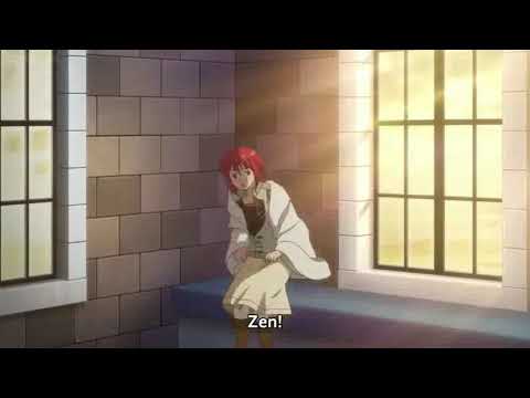 Zen and Shirayuki kissing scene!