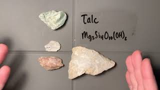 Minerals : Phyllosilicates - Talc