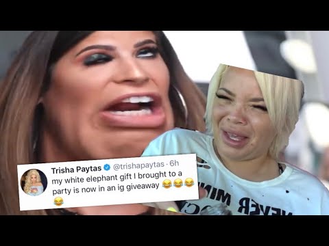trisha paytas CALLS OUT laura lee for regifting her gift!