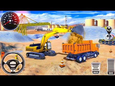 City Road Construction Simulator - City Construction Jcb Excavator 3D - Android GamePlay