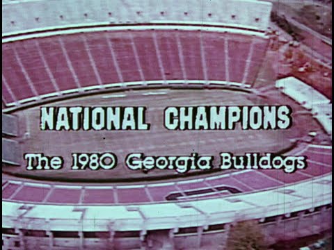 VIDEO: UGA's 1980 National Championship