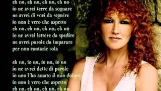 Fiorella Mannoia - Lunaspina - Base musicale con testo