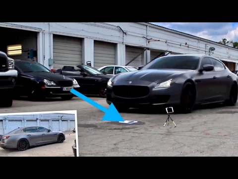 Galaxy S8 Vs Maserati, Will it survive ? Scratch & durability Test